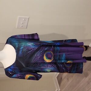 Lily Tunic Abstract Top - Size 1X